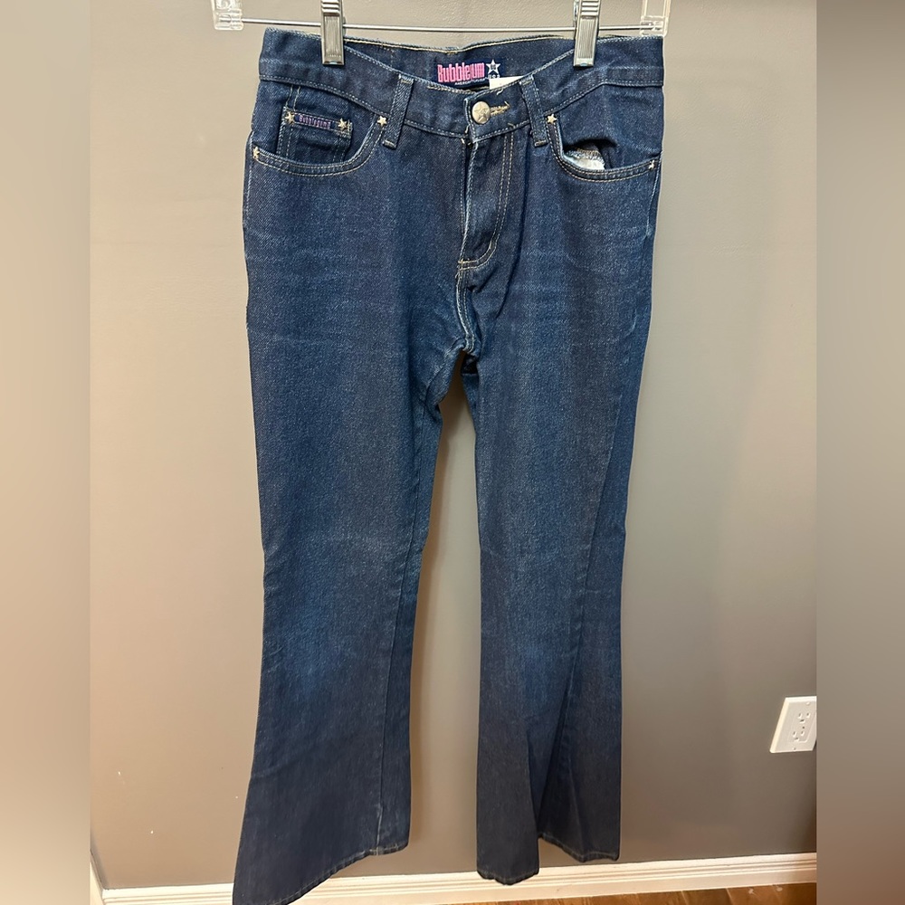 BUBBLEGUM | The Original Vintage Y2K Flared Denim Pants